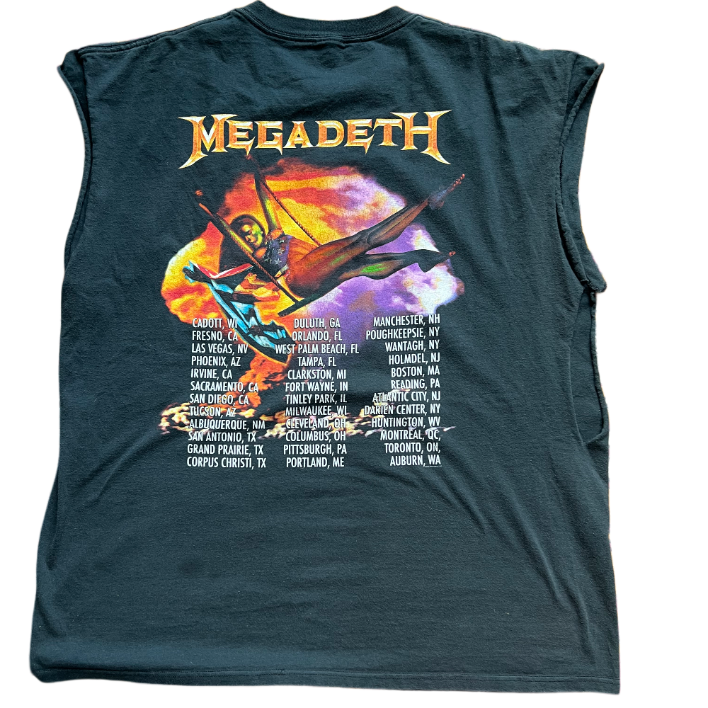 2005 Megadeth "Blackmail the Universe" Tour Chopped Tee