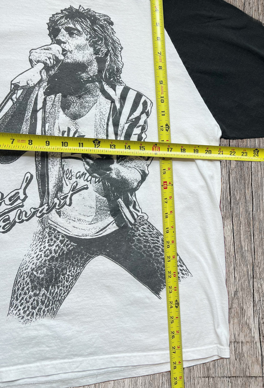 Rod Stewart Heavyweight Cotton Baseball Tee