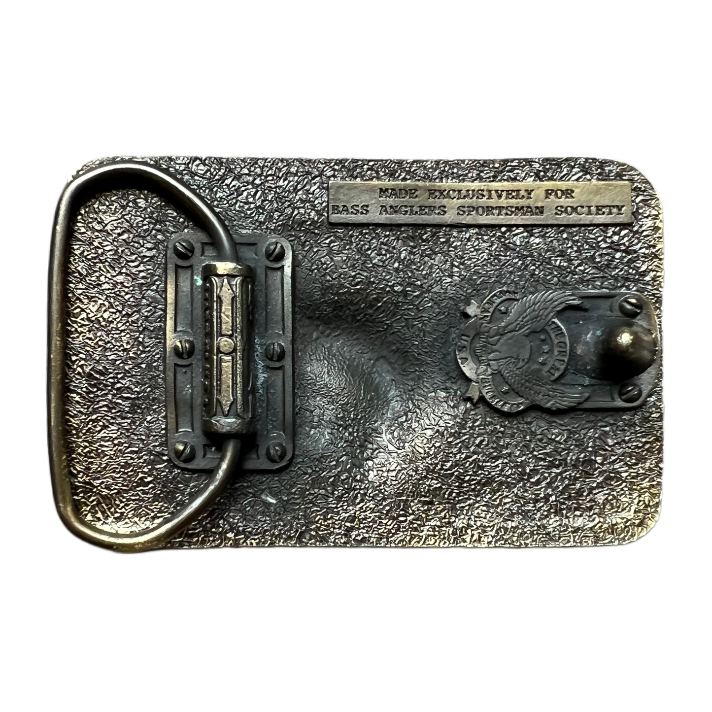 1988 Bass Anglers Sportsman Society Belt Buckle
