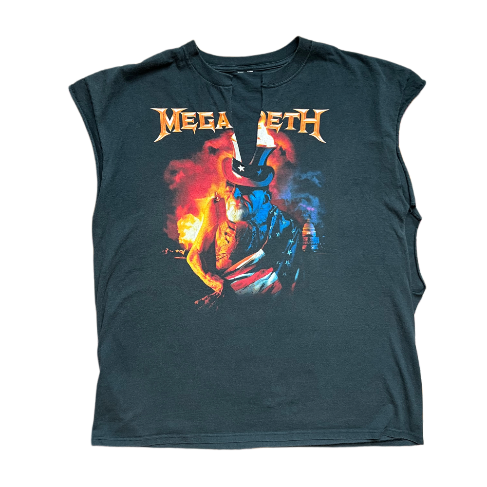 2005 Megadeth "Blackmail the Universe" Tour Chopped Tee