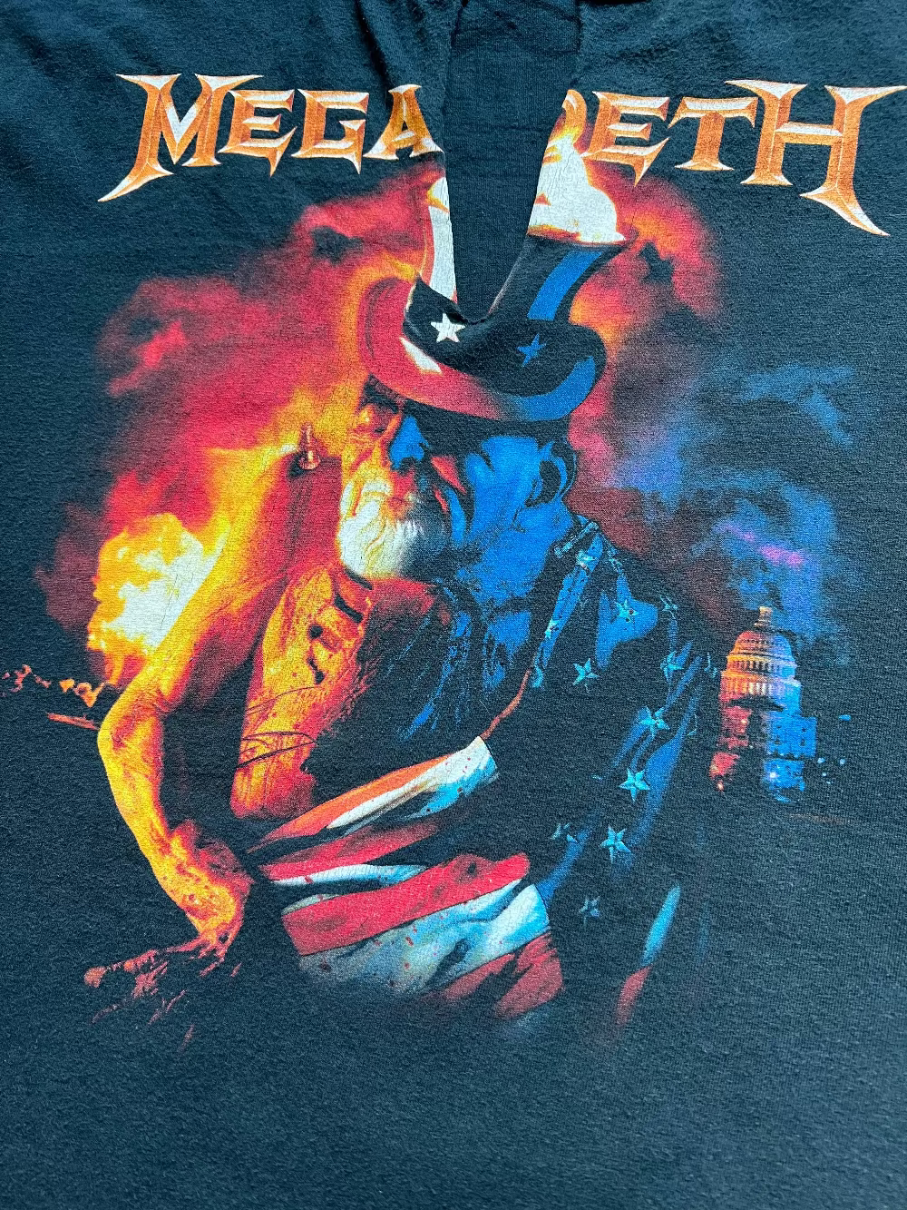 2005 Megadeth "Blackmail the Universe" Tour Chopped Tee