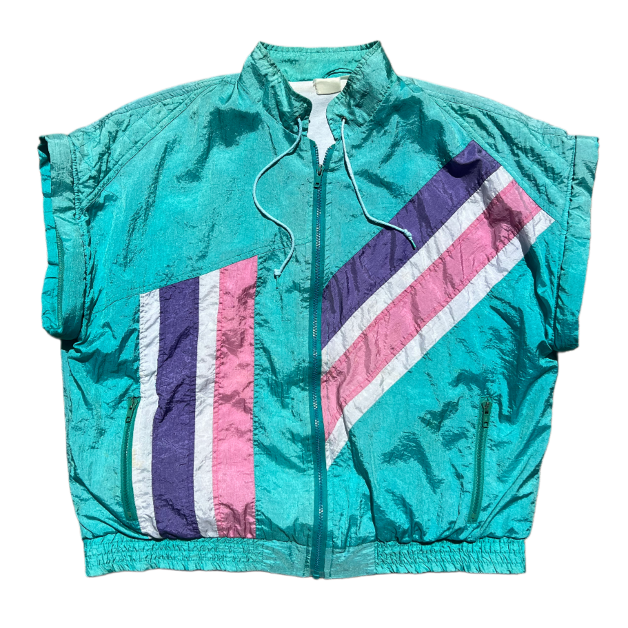 80/90's Windbreaker w/ Removable Sleeves