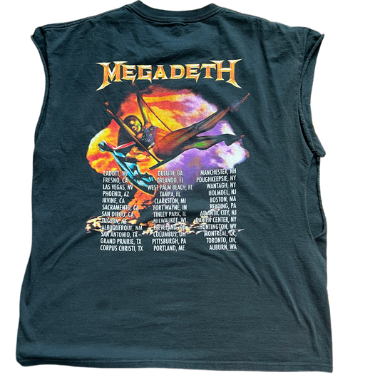 2005 Megadeth "Blackmail the Universe" Tour Chopped Tee