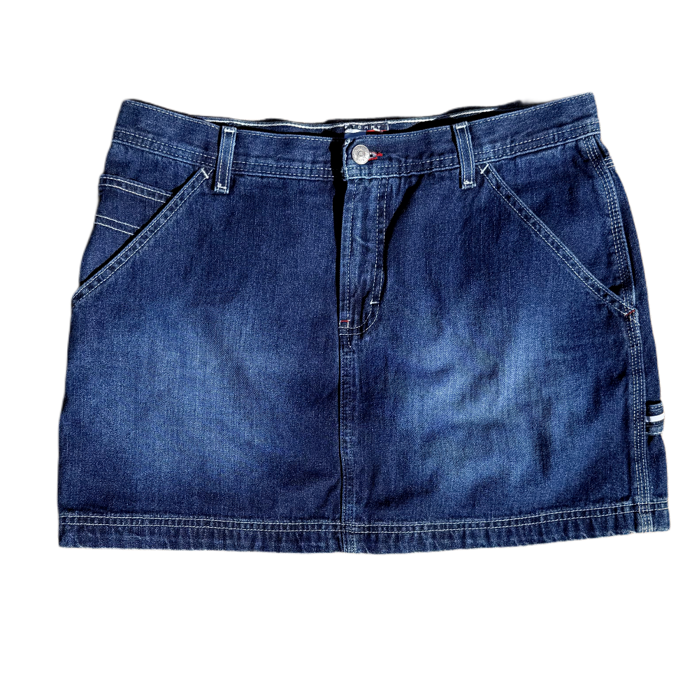 Tommy Jeans Denim Mini Skirt (Y2K Carpenter Style)