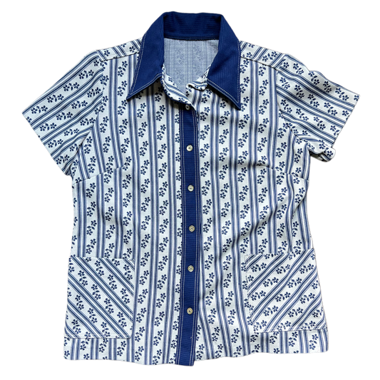 1970's Western Daydream Cottagecore Blouse