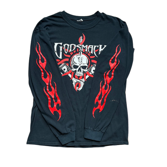 Y2K Godsmack Flamed Long Sleeve