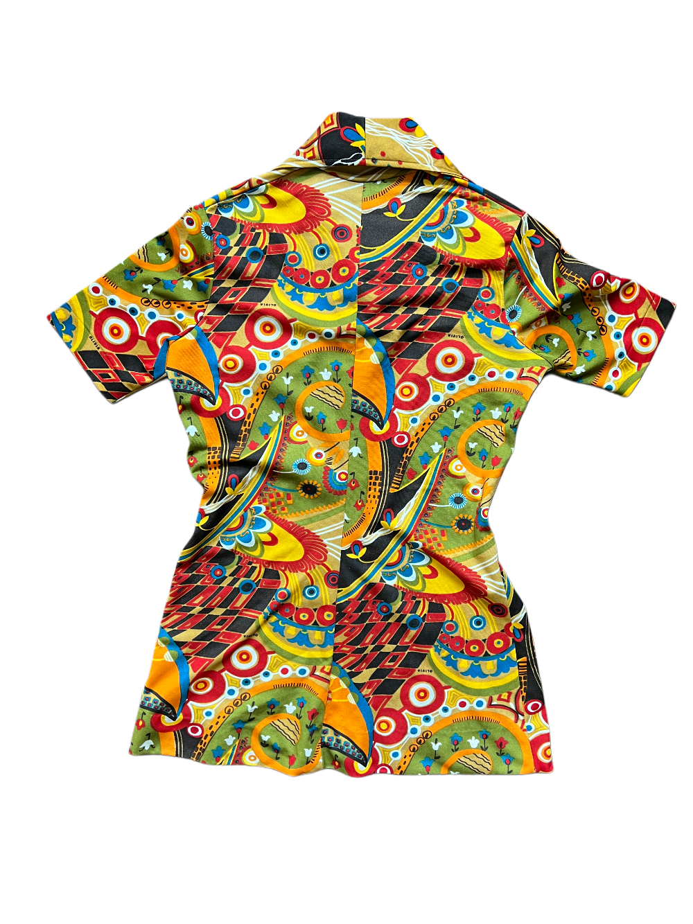 70's Psychedelic Mini Dress