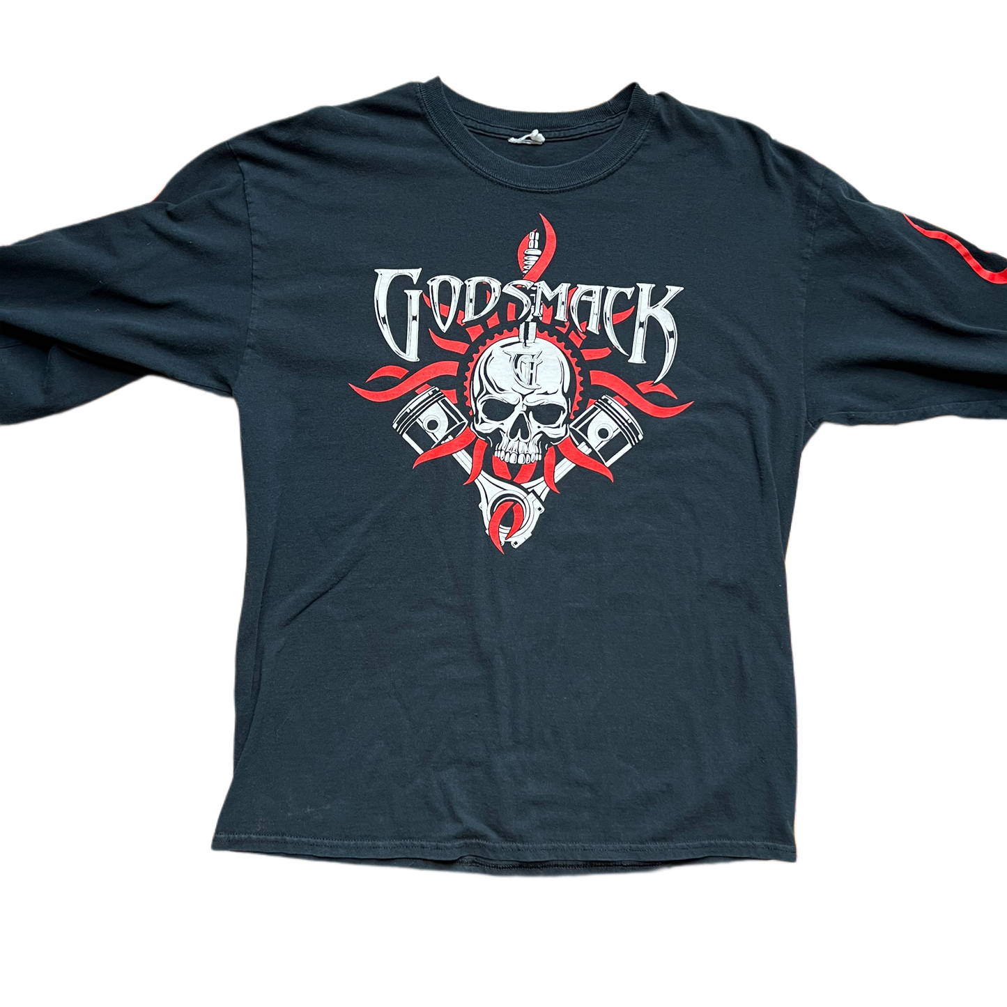 Y2K Godsmack Flamed Long Sleeve