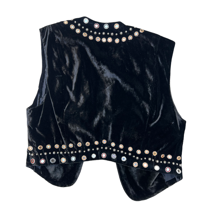Double D Ranchwear Velvet Studded Vest