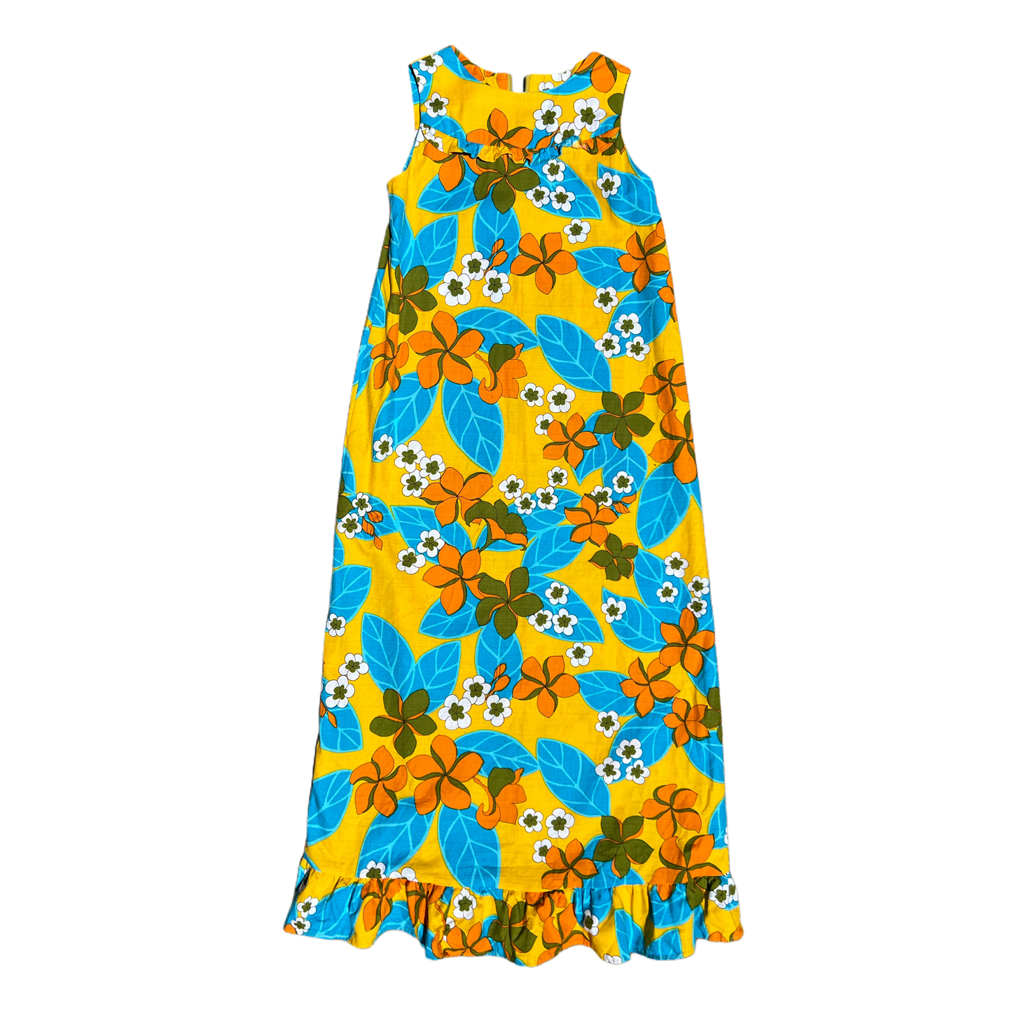 1960's Kai Nani Hawaiian Maxi Dress