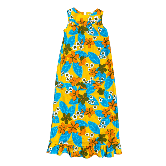 1960's Kai Nani Hawaiian Maxi Dress