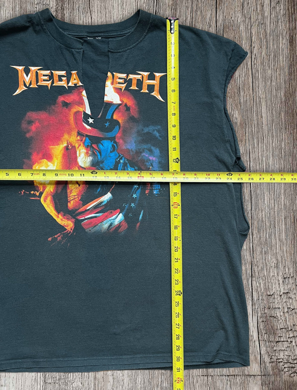2005 Megadeth "Blackmail the Universe" Tour Chopped Tee