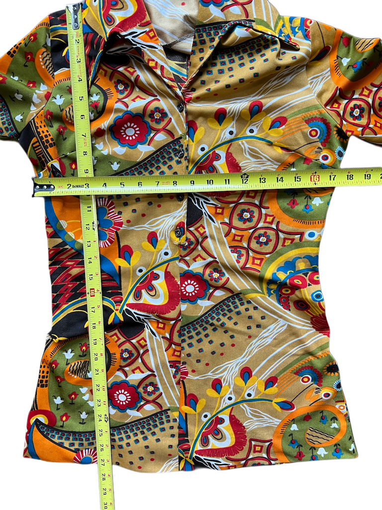 70's Psychedelic Mini Dress