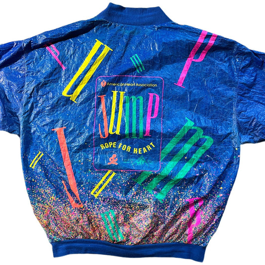 90's Jump-rope for Heart Windbreaker