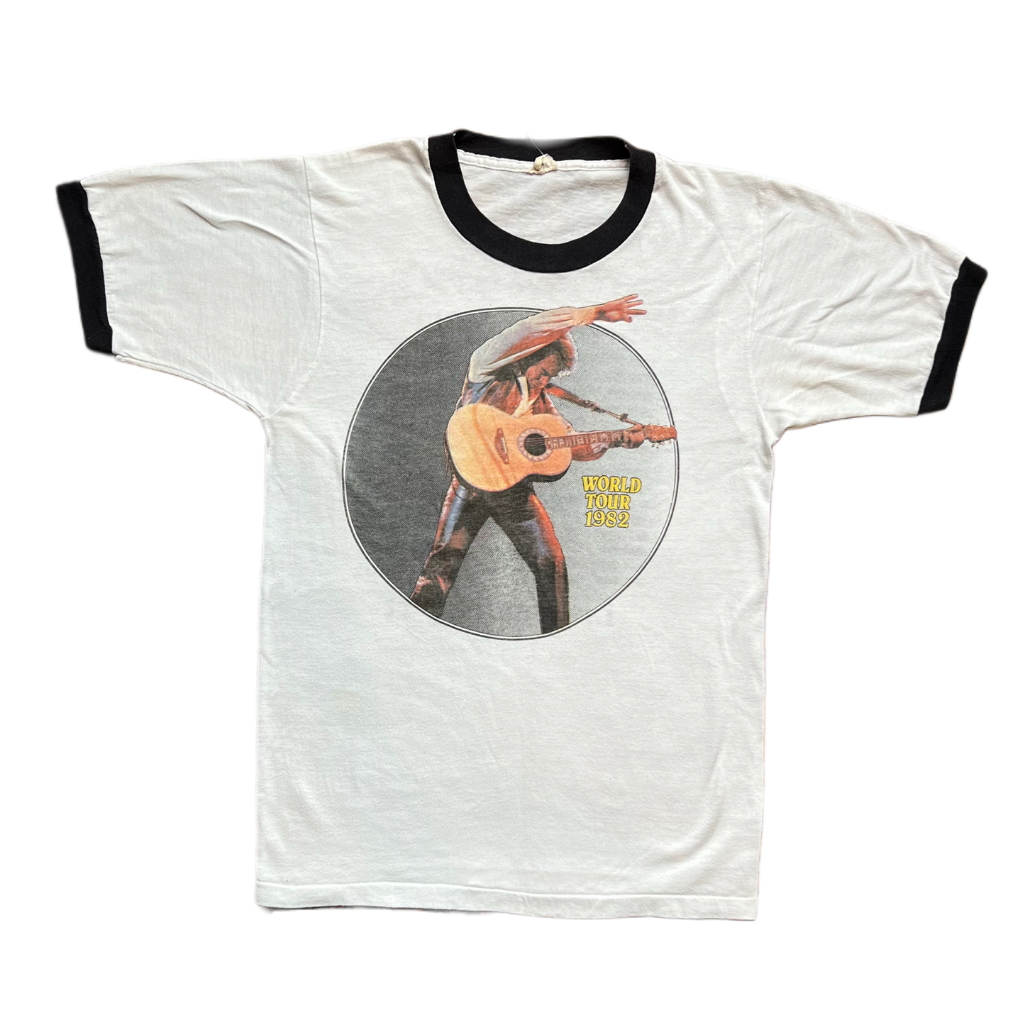 1982 Neil Diamond World Tour Ringer Tee