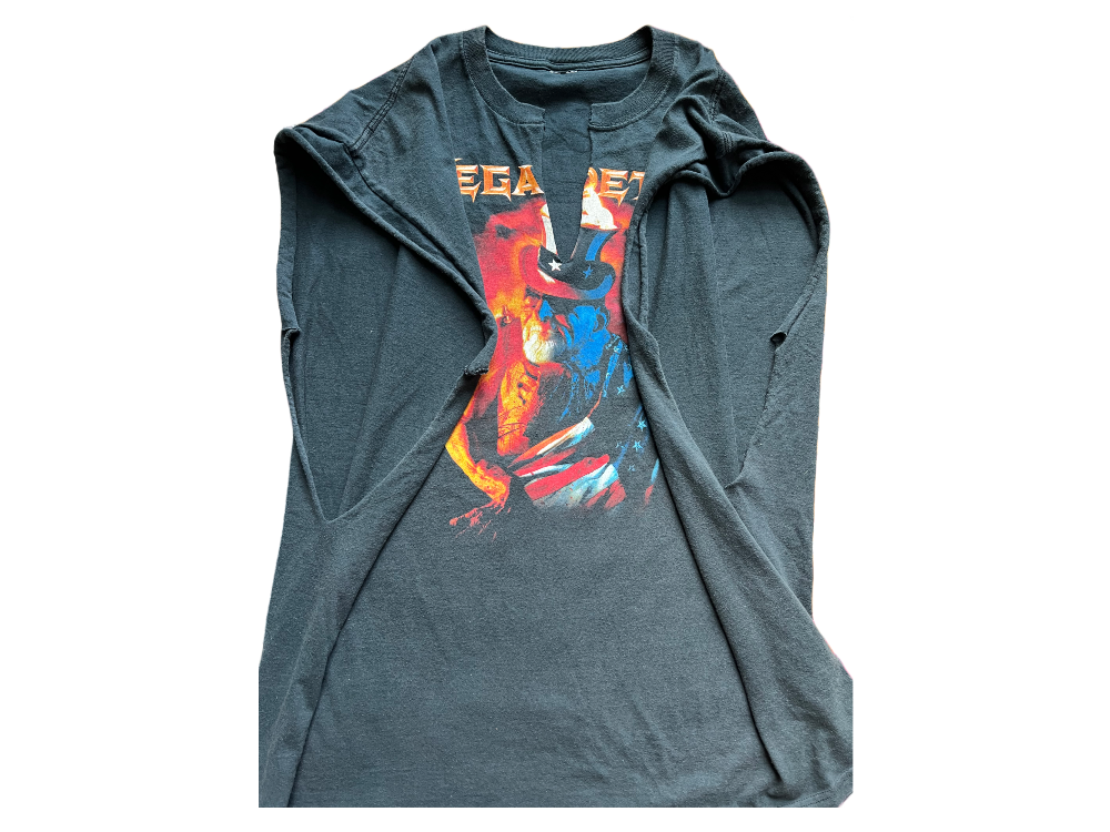 2005 Megadeth "Blackmail the Universe" Tour Chopped Tee