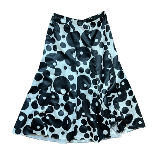 Venus Y2K B&W Mod Dot Skirt