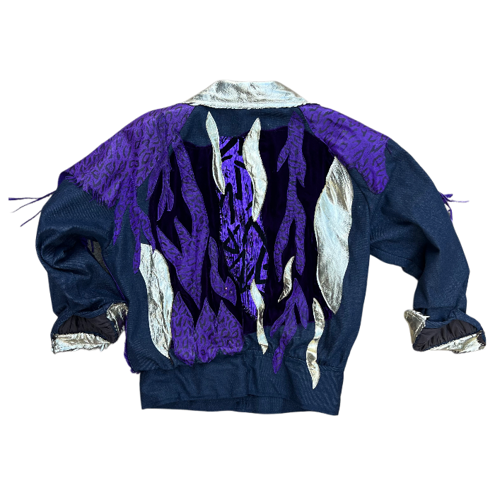 1980s “Sellerof Purple” designer coat by Jody Lindsey
