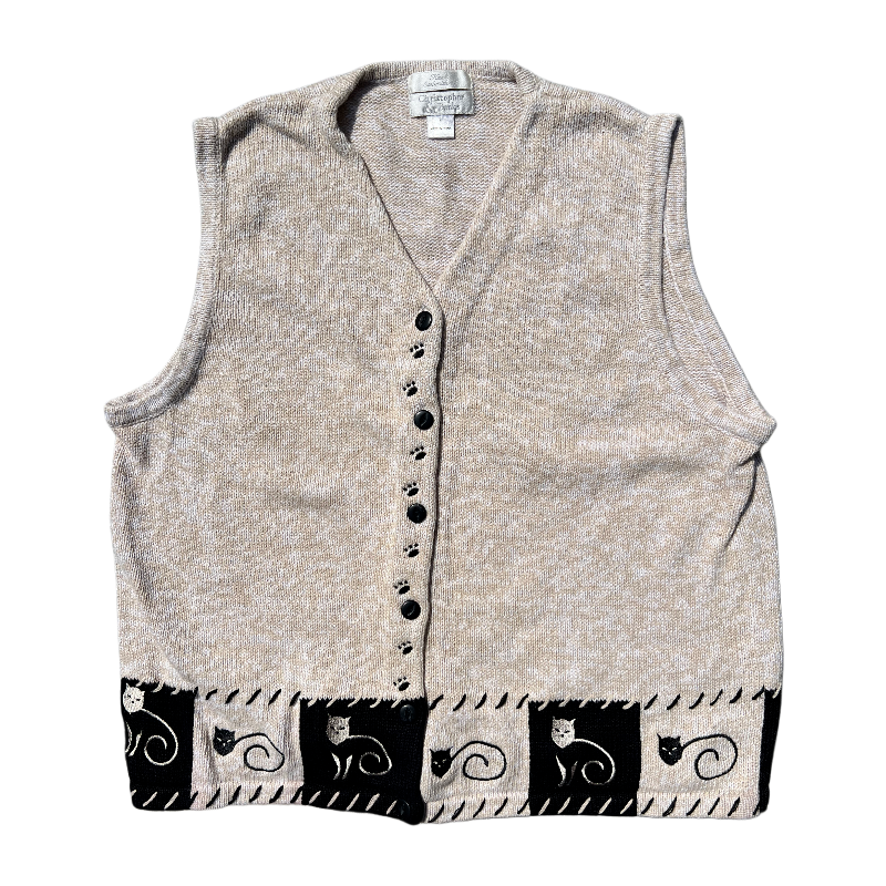 Cat-lady Core Knit Vest