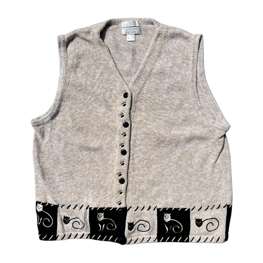 Cat-lady Core Knit Vest