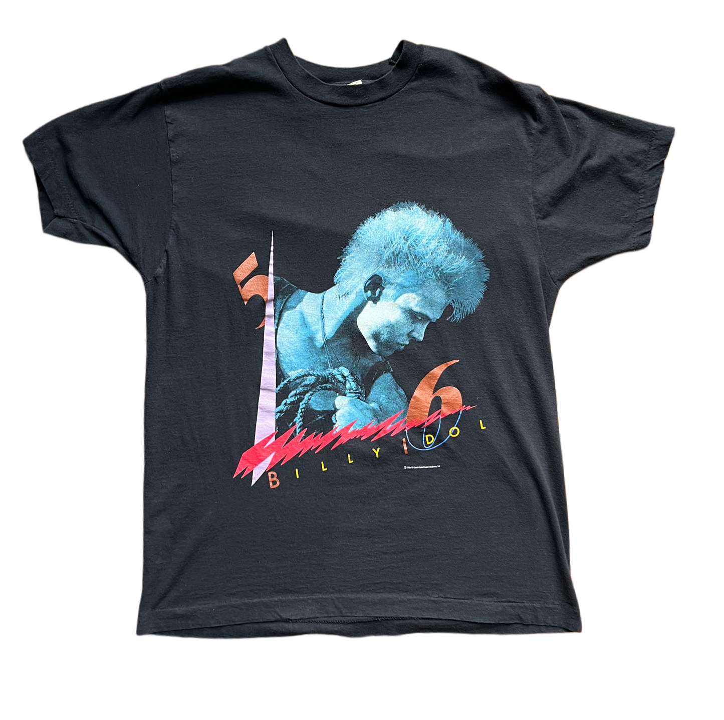 1986 Billy Idol Whiplash Tour Tee