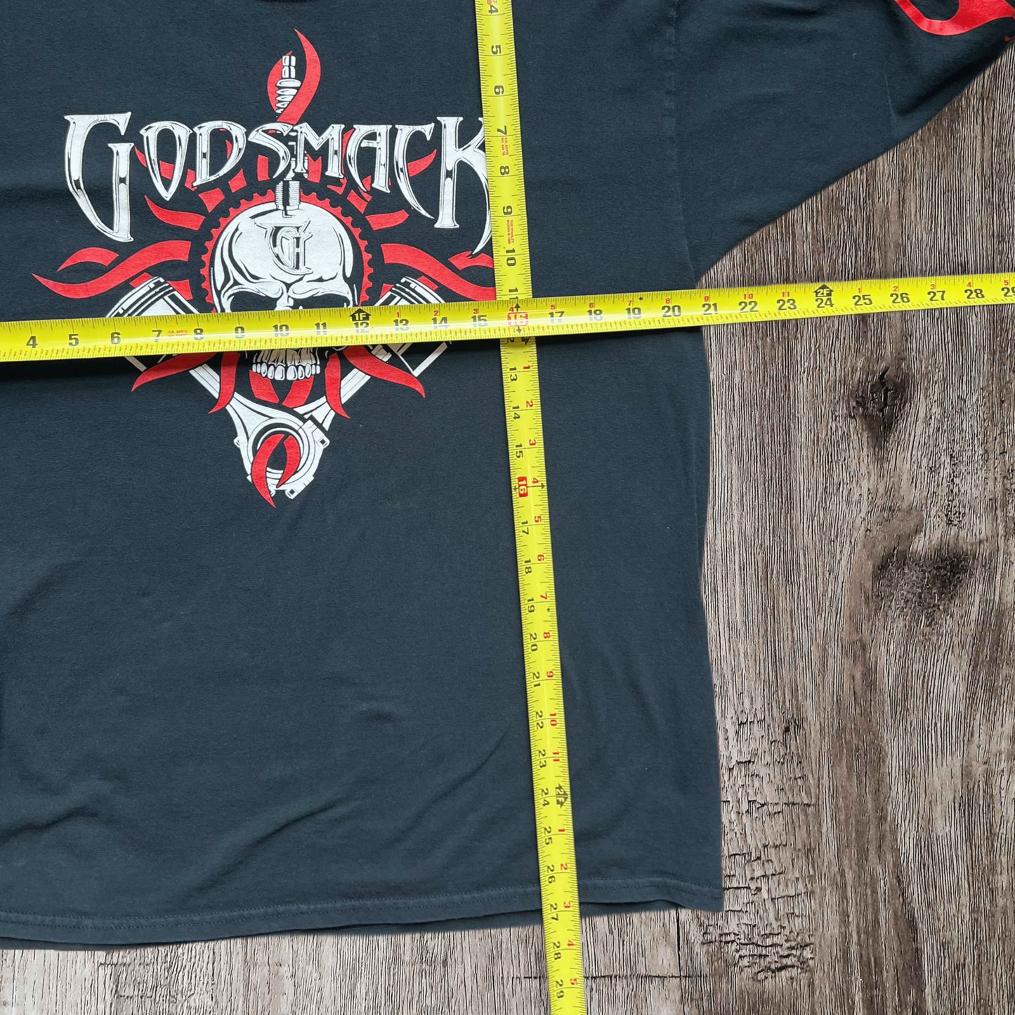 Y2K Godsmack Flamed Long Sleeve