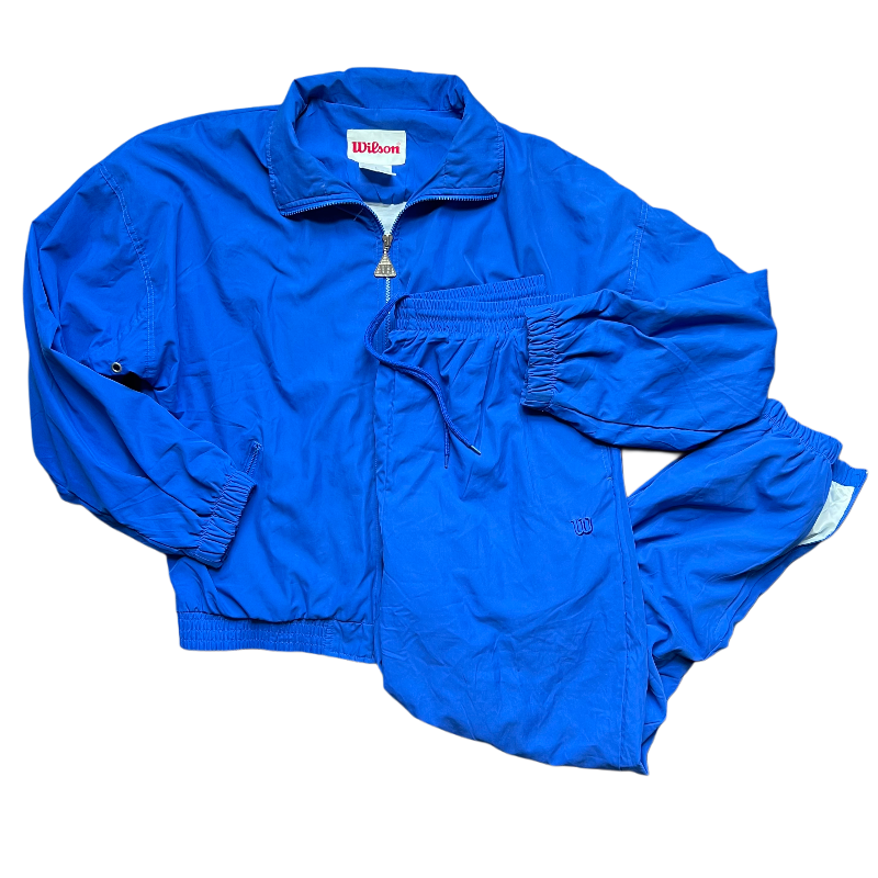 1990s Wilson Cobalt Windbreaker Set