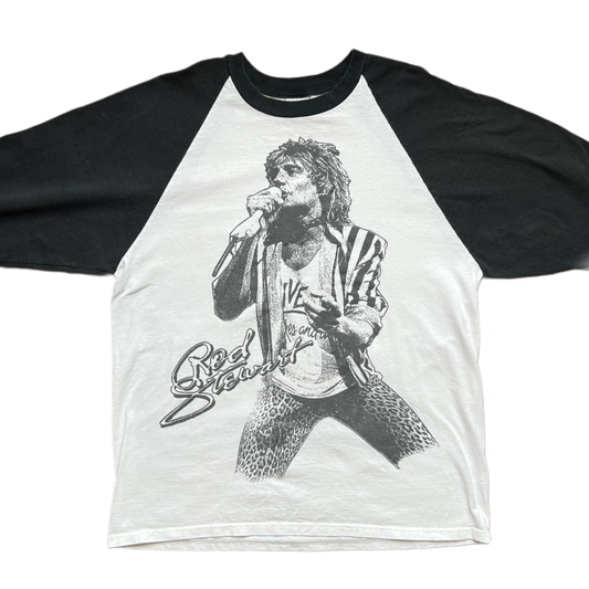 Rod Stewart Heavyweight Cotton Baseball Tee