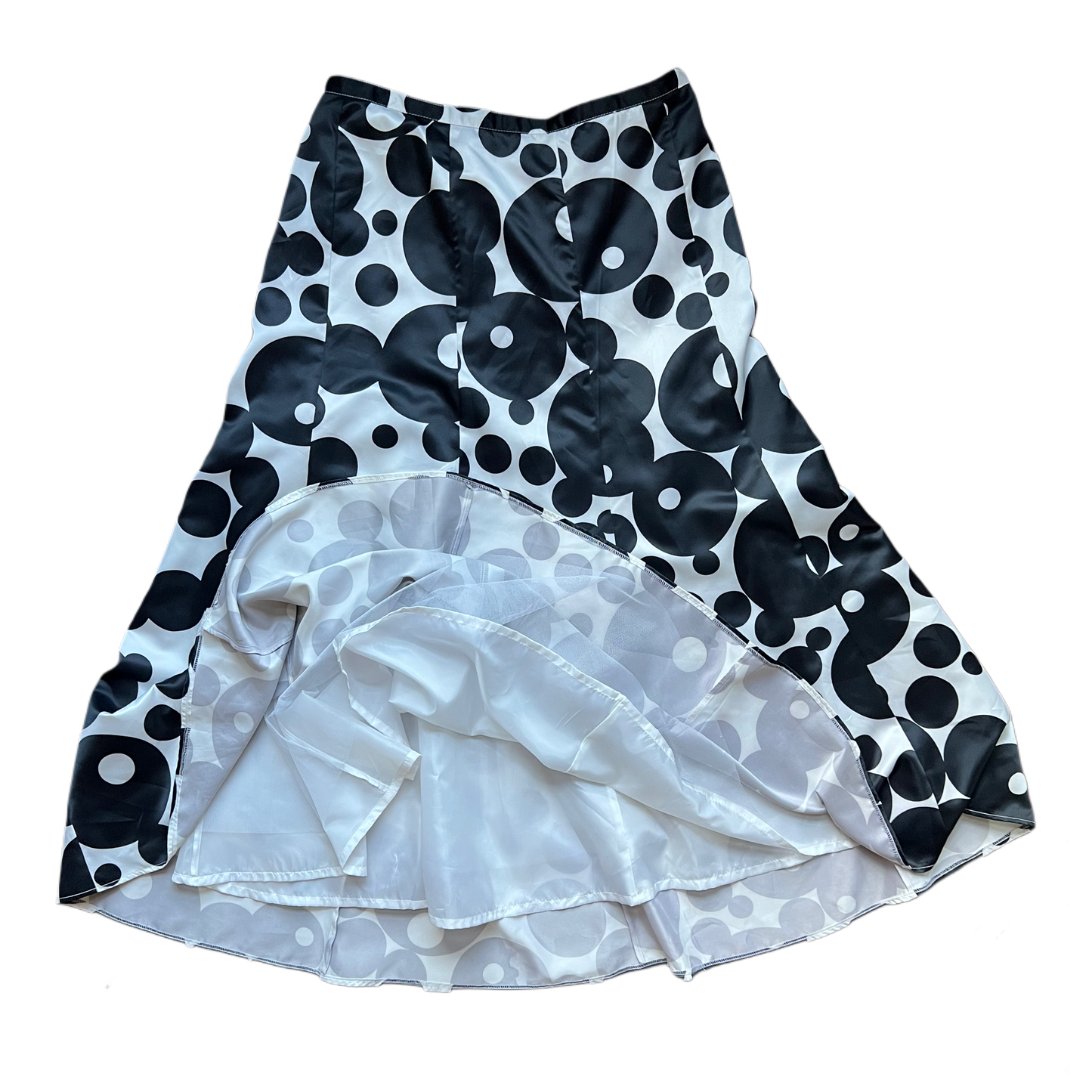 Venus Y2K B&W Mod Dot Skirt