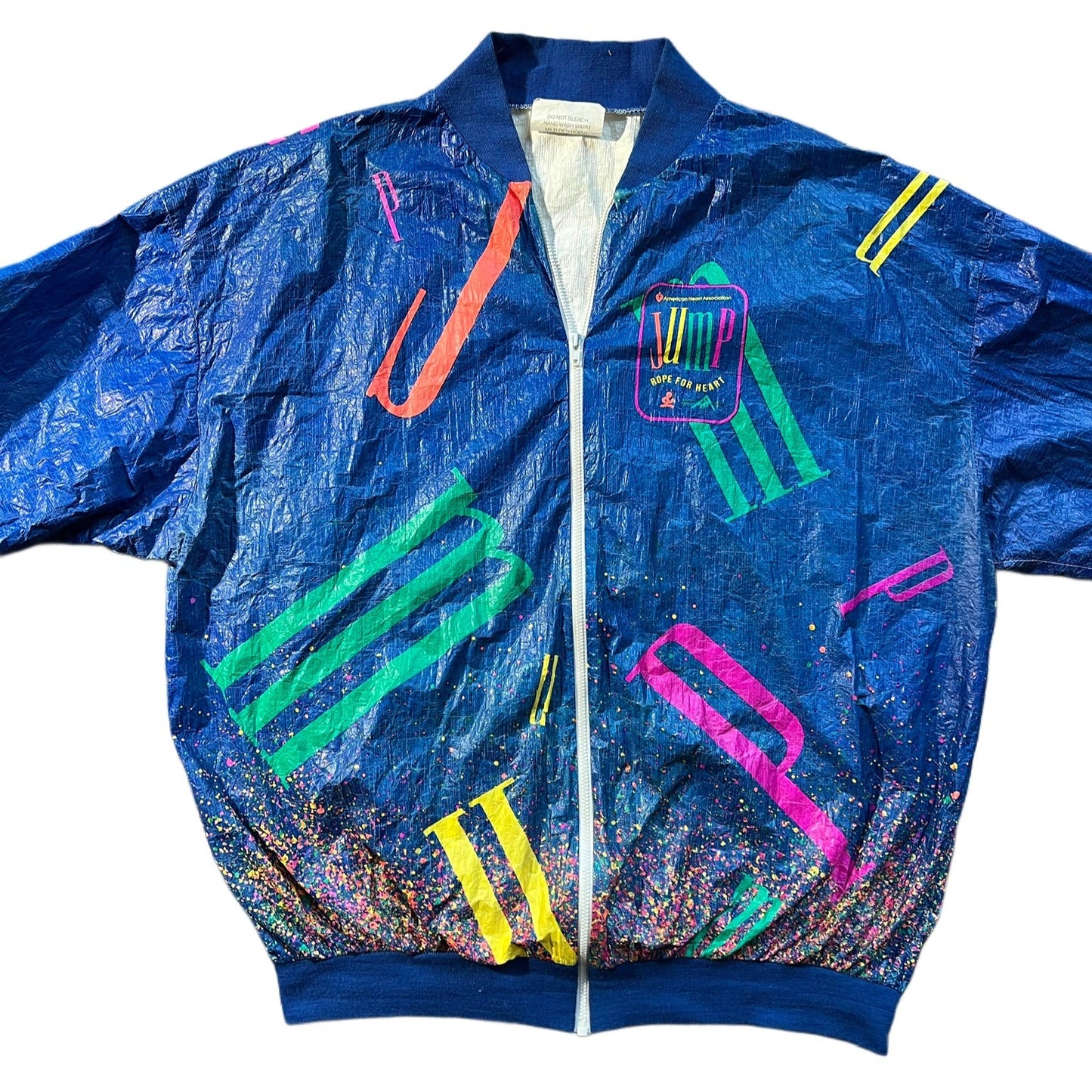 90's Jump-rope for Heart Windbreaker