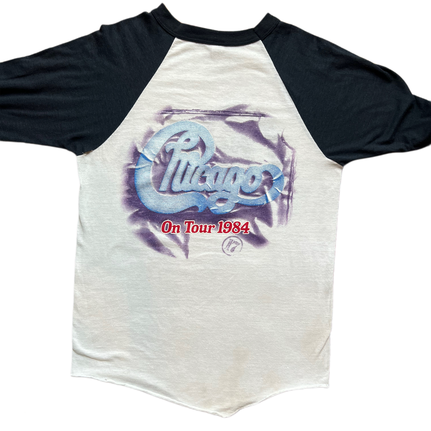 1984 Chicago Raglan Tour Shirt