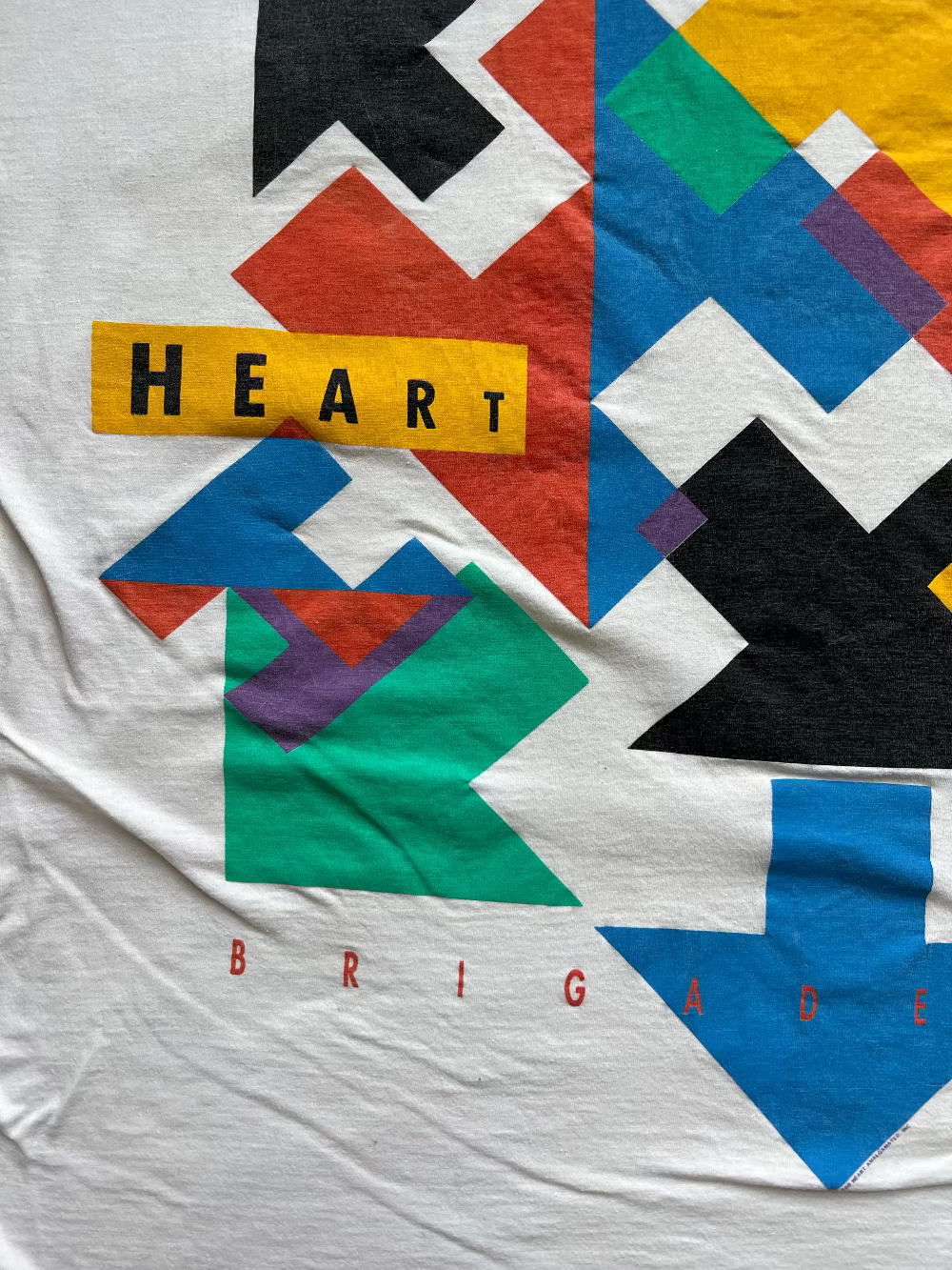 1990 Heart Brigade Tour Shirt