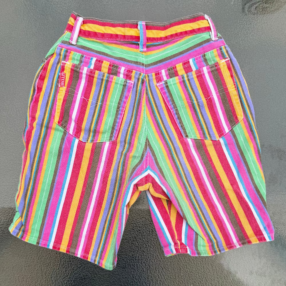 Gitano Candy Stripe Shorts late 90s