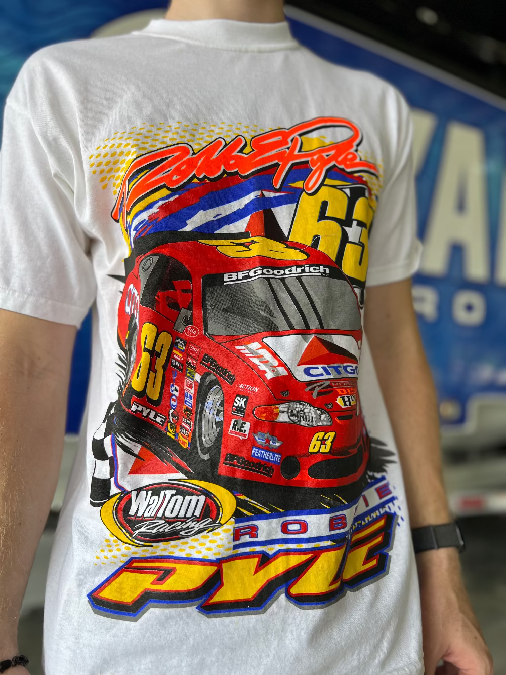 Y2K Robbie Pyle AOP Nascar Shirt