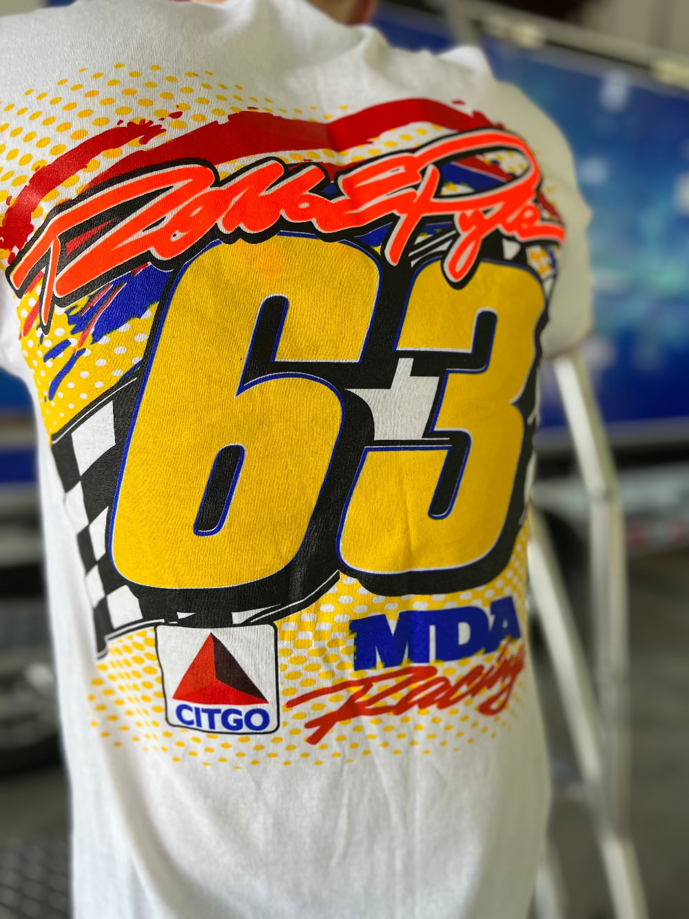 Y2K Robbie Pyle AOP Nascar Shirt