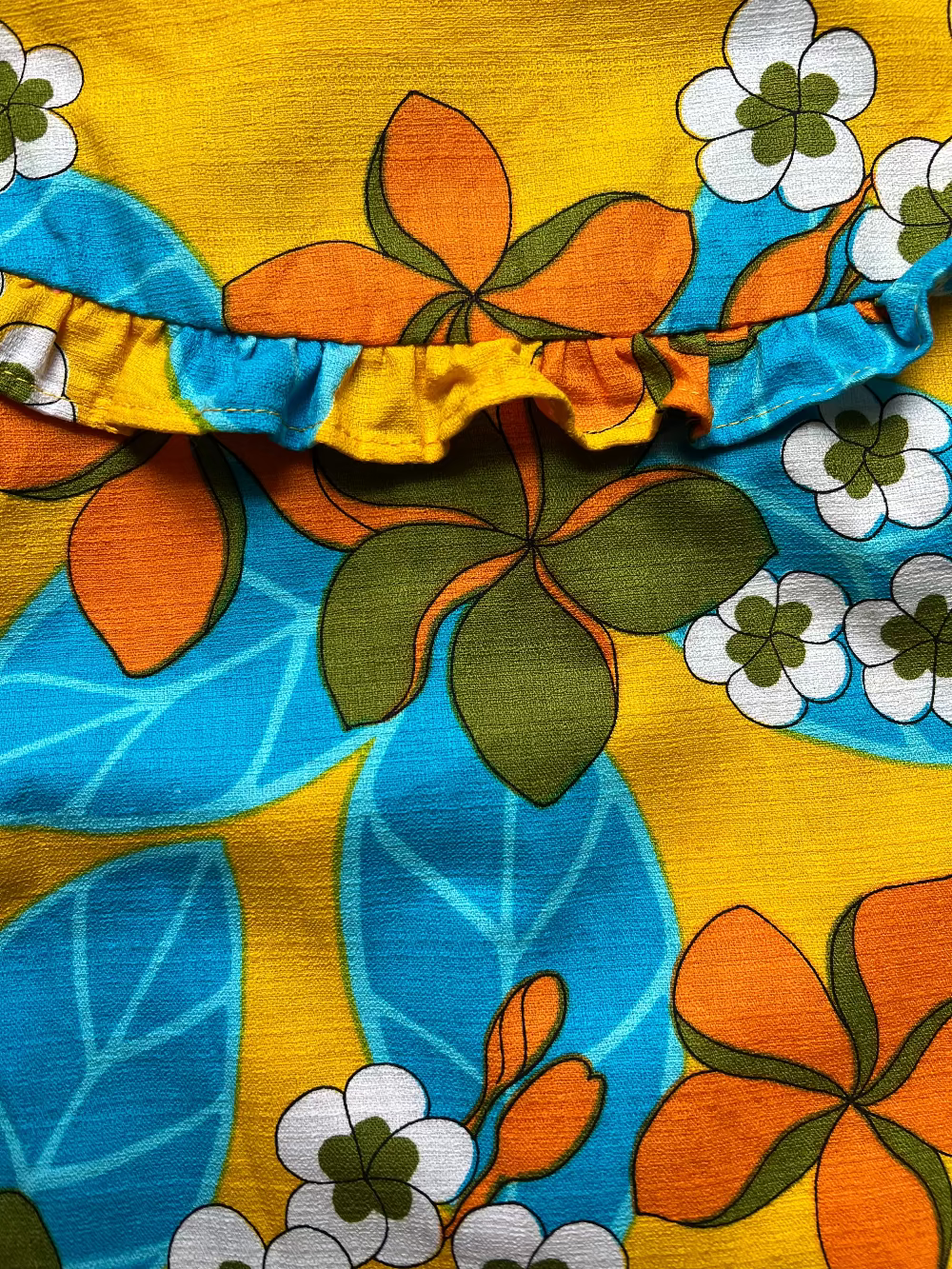 1960's Kai Nani Hawaiian Maxi Dress