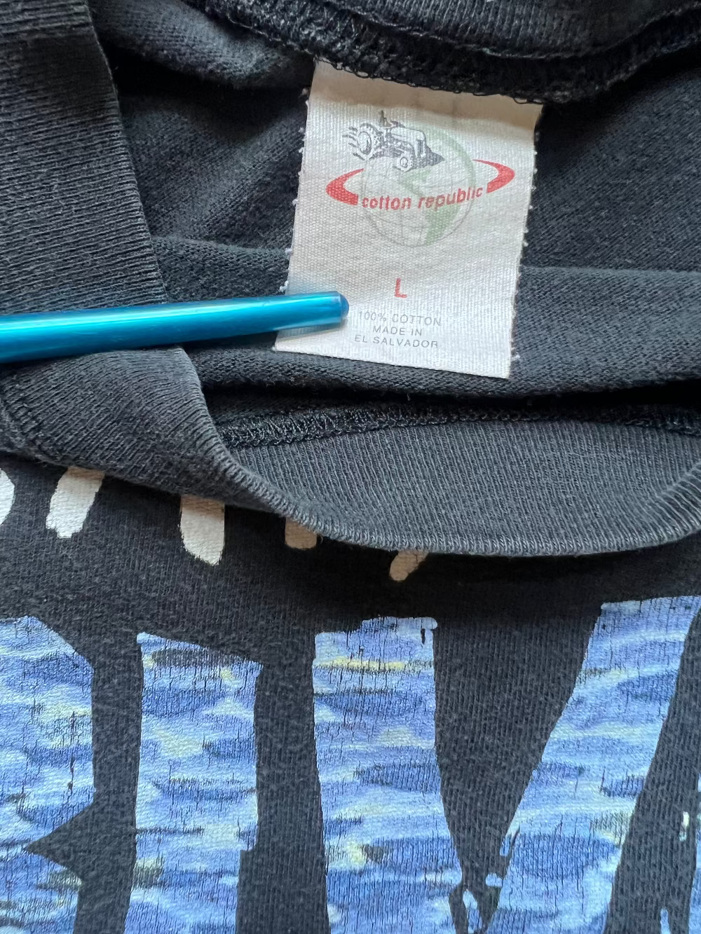 1993 Billy Joel River of Dreams World Tour Tee