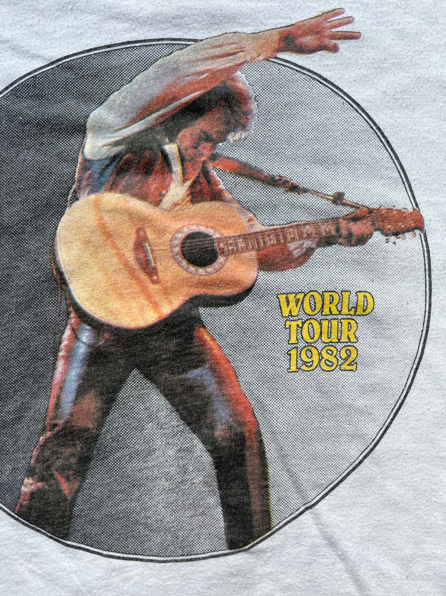 1982 Neil Diamond World Tour Ringer Tee
