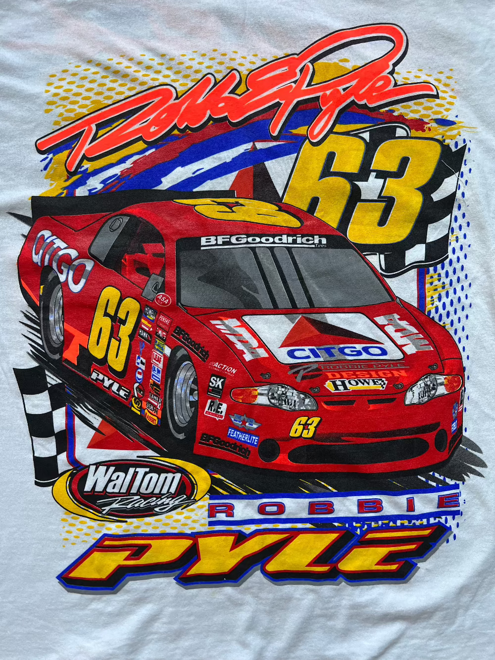 Y2K Robbie Pyle AOP Nascar Shirt