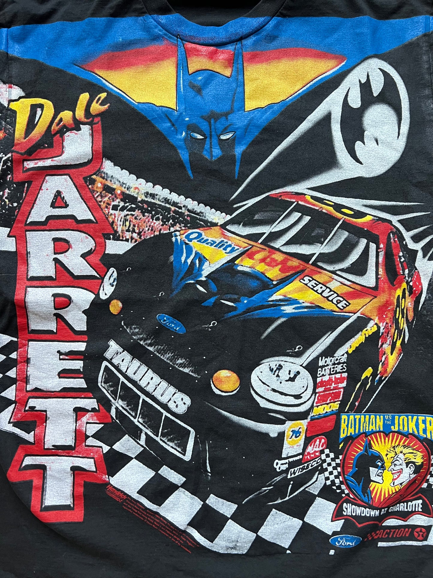 1998 Dale Jarett Batman AOP Nascar Boot