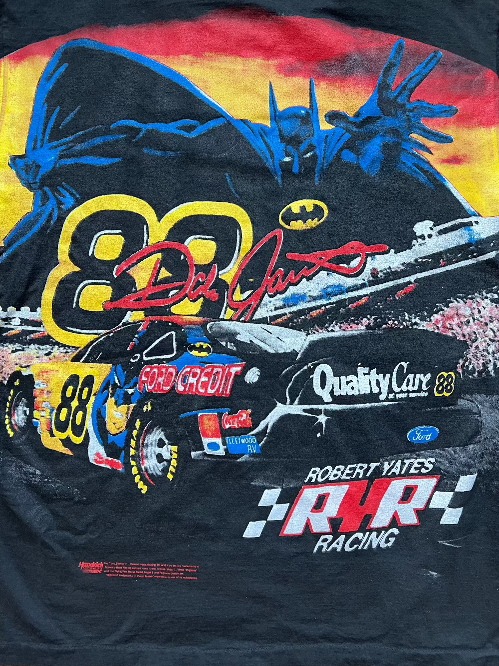 1998 Dale Jarett Batman AOP Nascar Boot