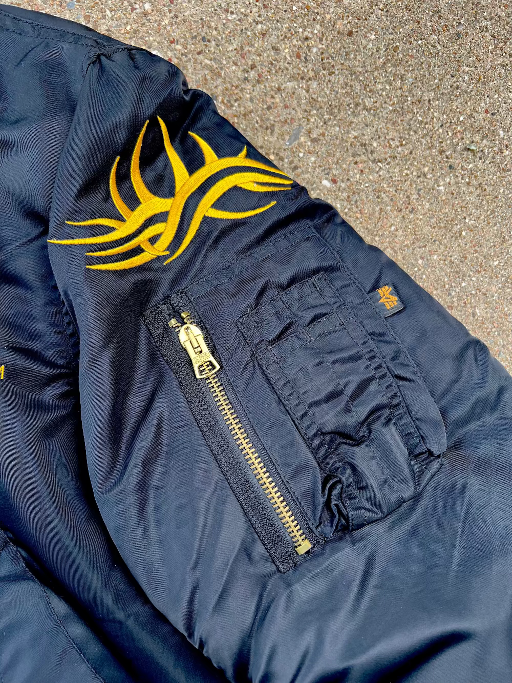 90s WCW/NWO Goldberg "Fear the Spear" Bomber Jacket NWT