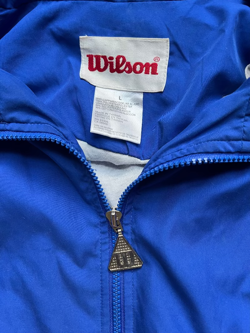 1990s Wilson Cobalt Windbreaker Set