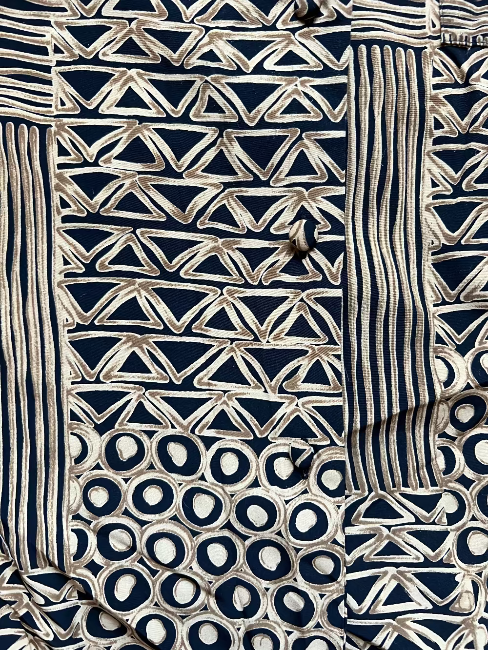 90s Westbound Abstract Button Up