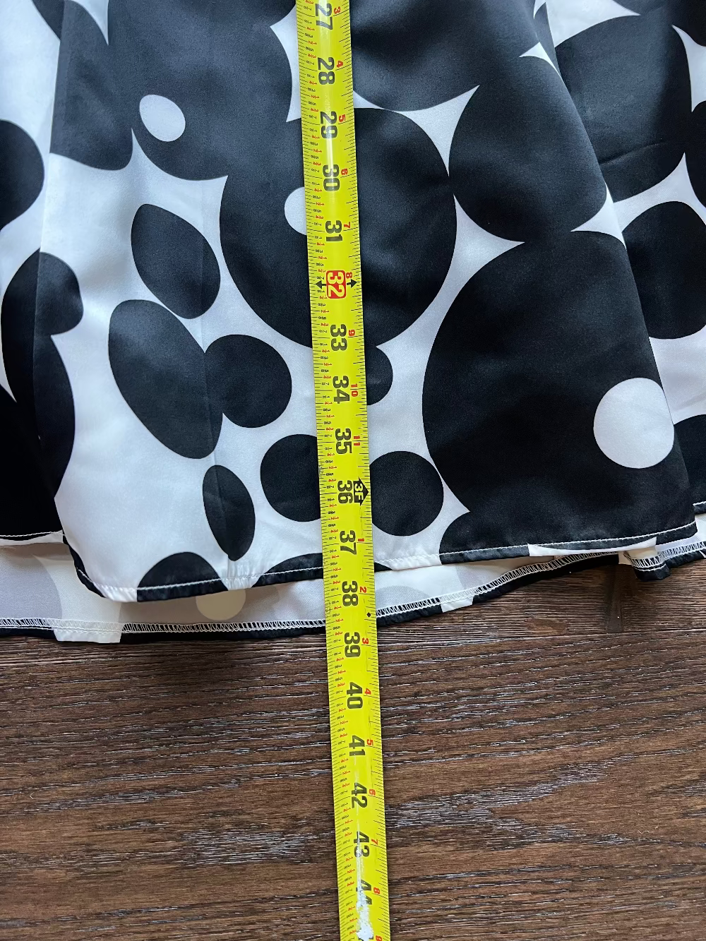 Venus Y2K B&W Mod Dot Skirt