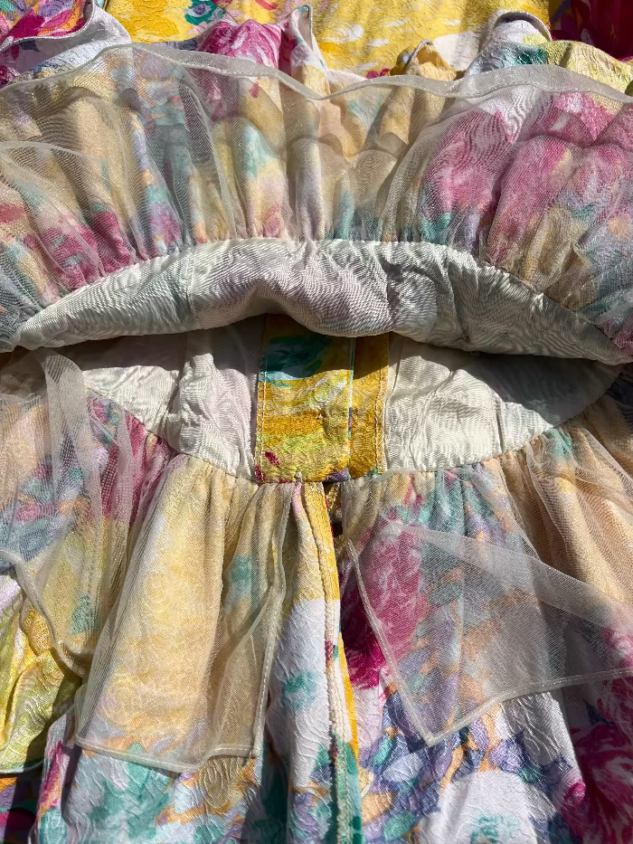 CII New York Paris Peplum Set (2 Piece) 1980s