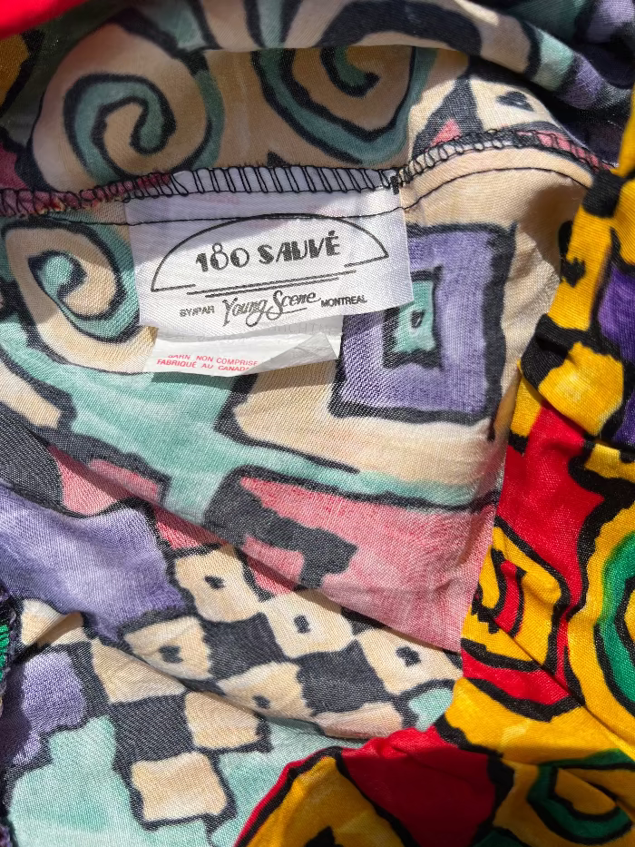 80s/90s Abstract Art Culottes