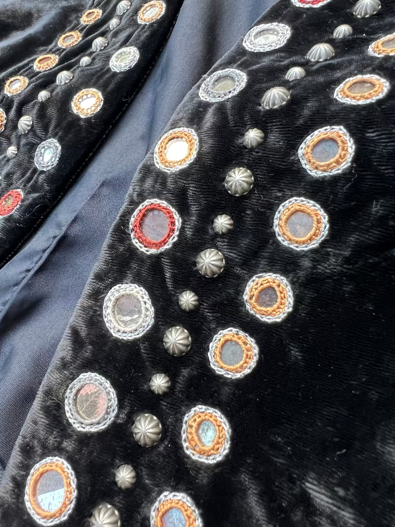 Double D Ranchwear Velvet Studded Vest