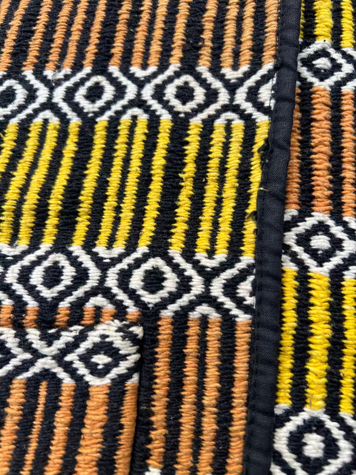 Maya de Mexico Handwoven Vest 1970s