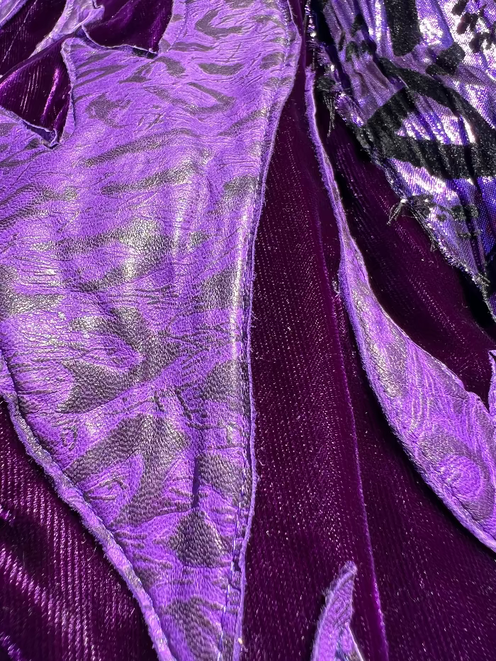 1980s “Sellerof Purple” designer coat by Jody Lindsey